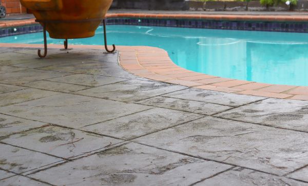 Concrete Pool Stamping